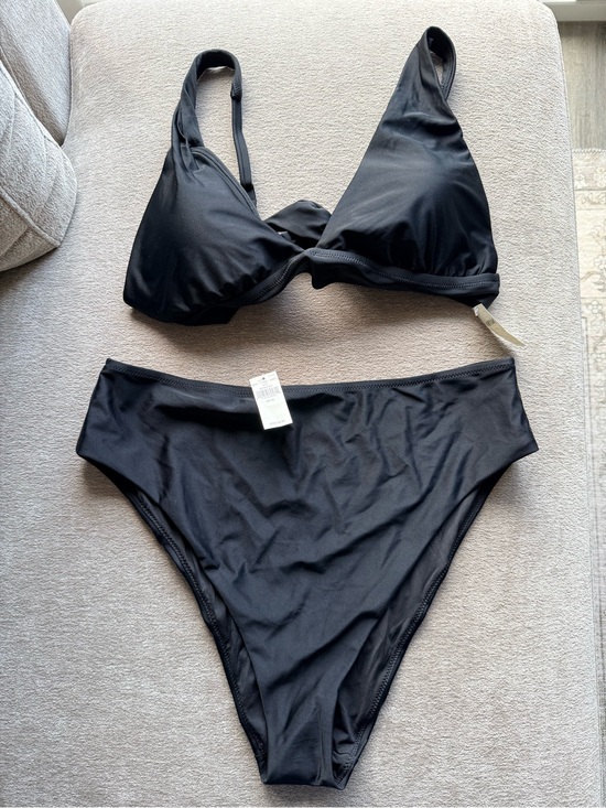 aerie Other - Aerie Black Women's Bikini Set - Classic Two-Piece Swimwear Size XL NWT